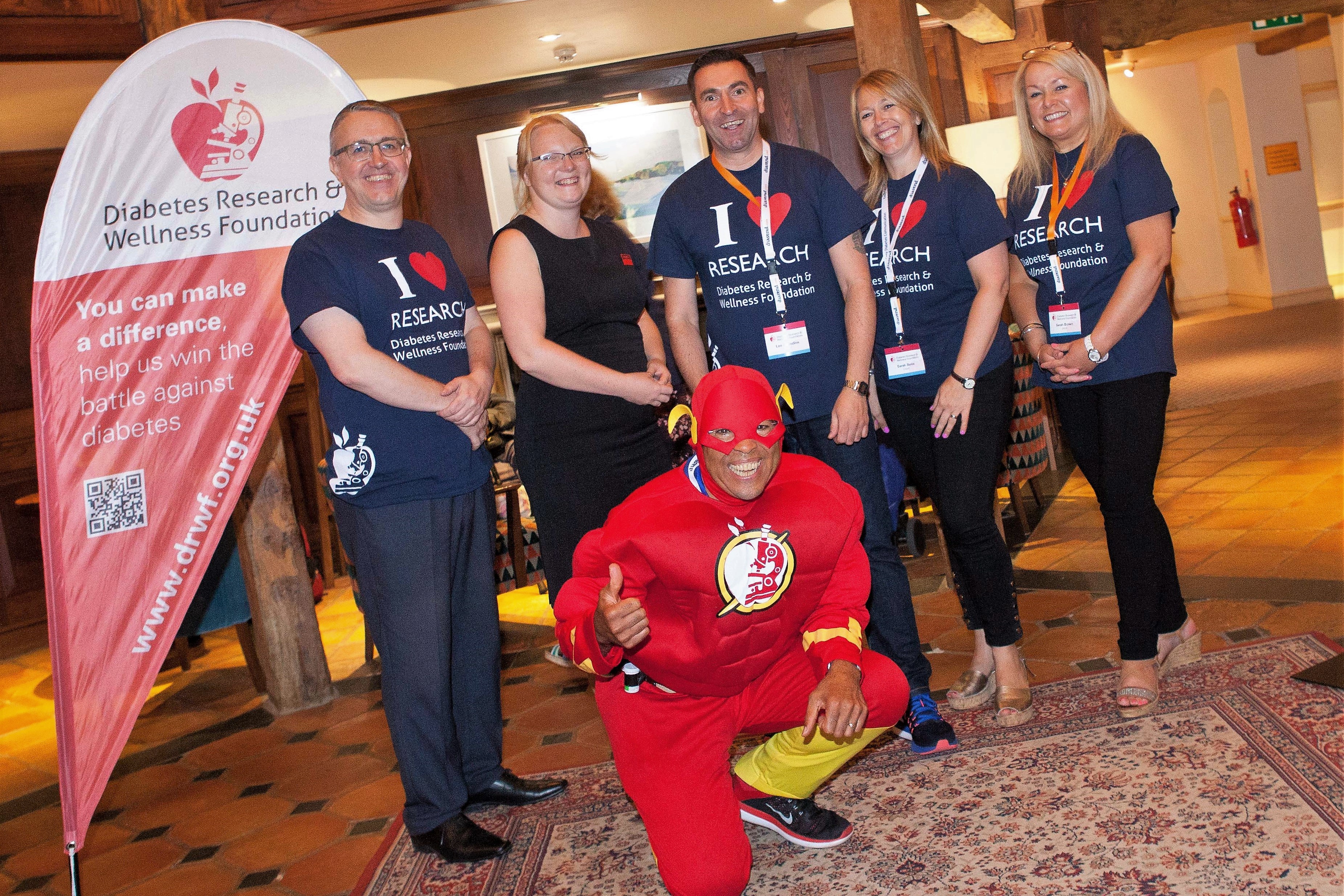 DRWF staff and Lynwood. 