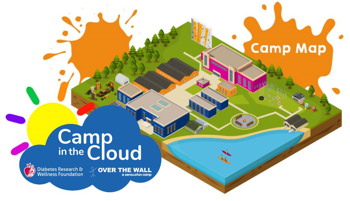 Camp In Cloud Map Image
