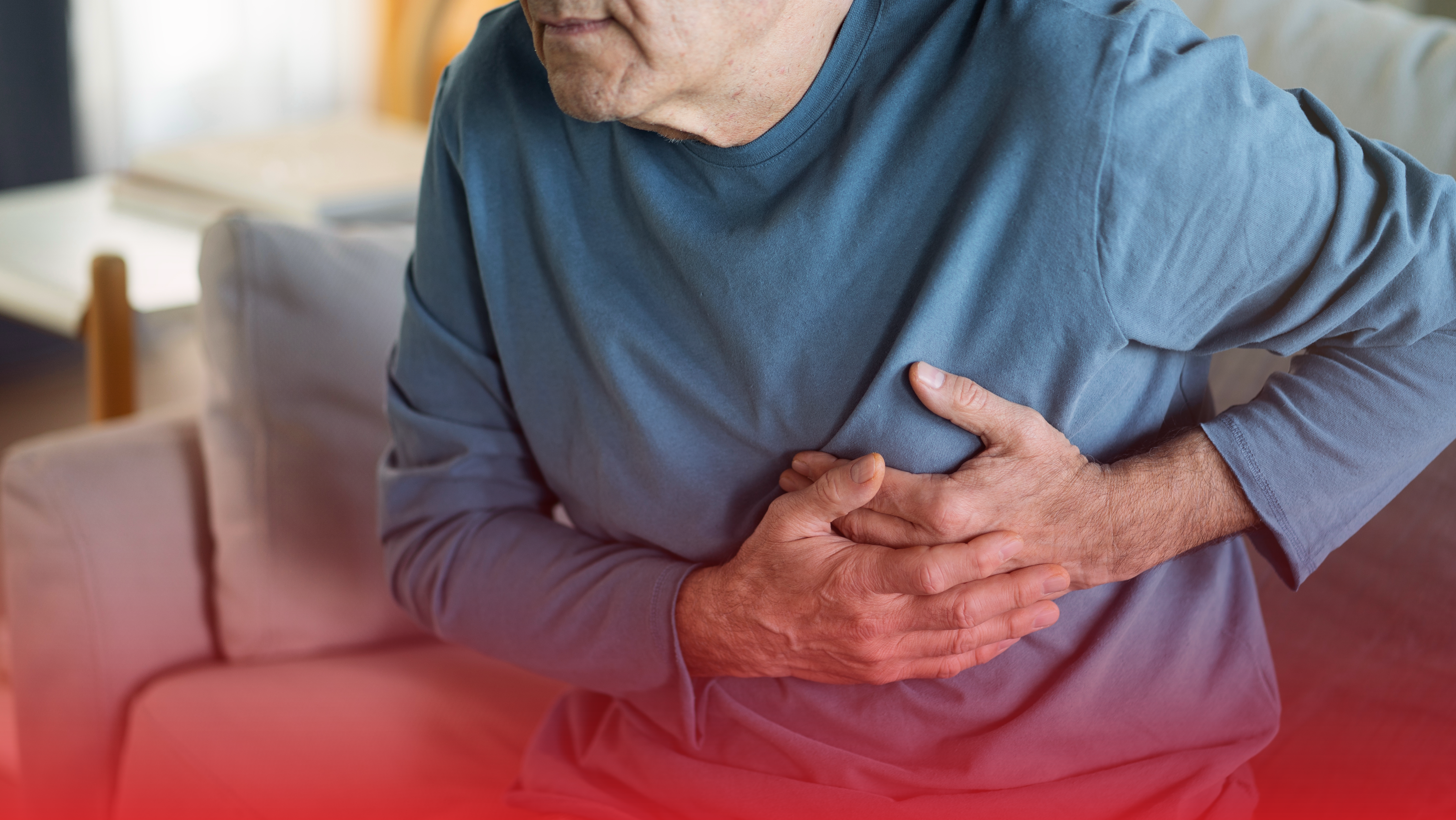 Man Having Chest Pain