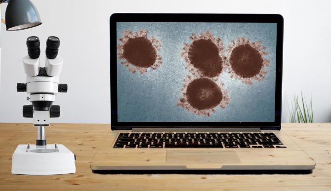 Coronamikroskopejanvand