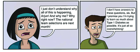 A segment from the Bluelight Comic. 