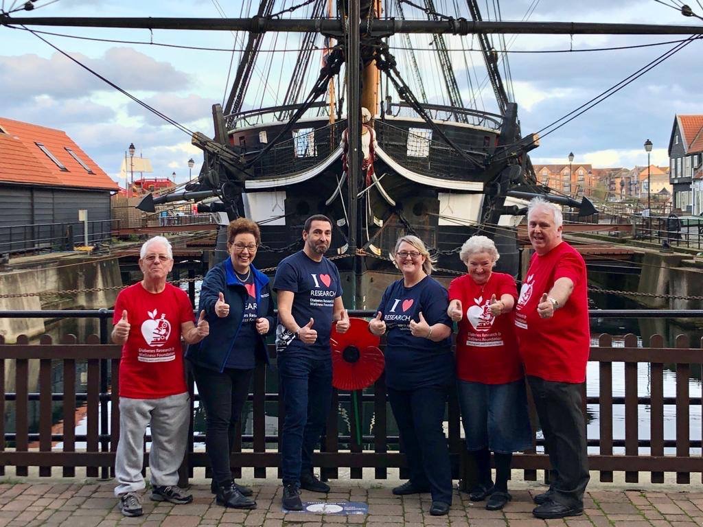 Group photo of our staff and volunteers at the Wellness Day North in 2019 