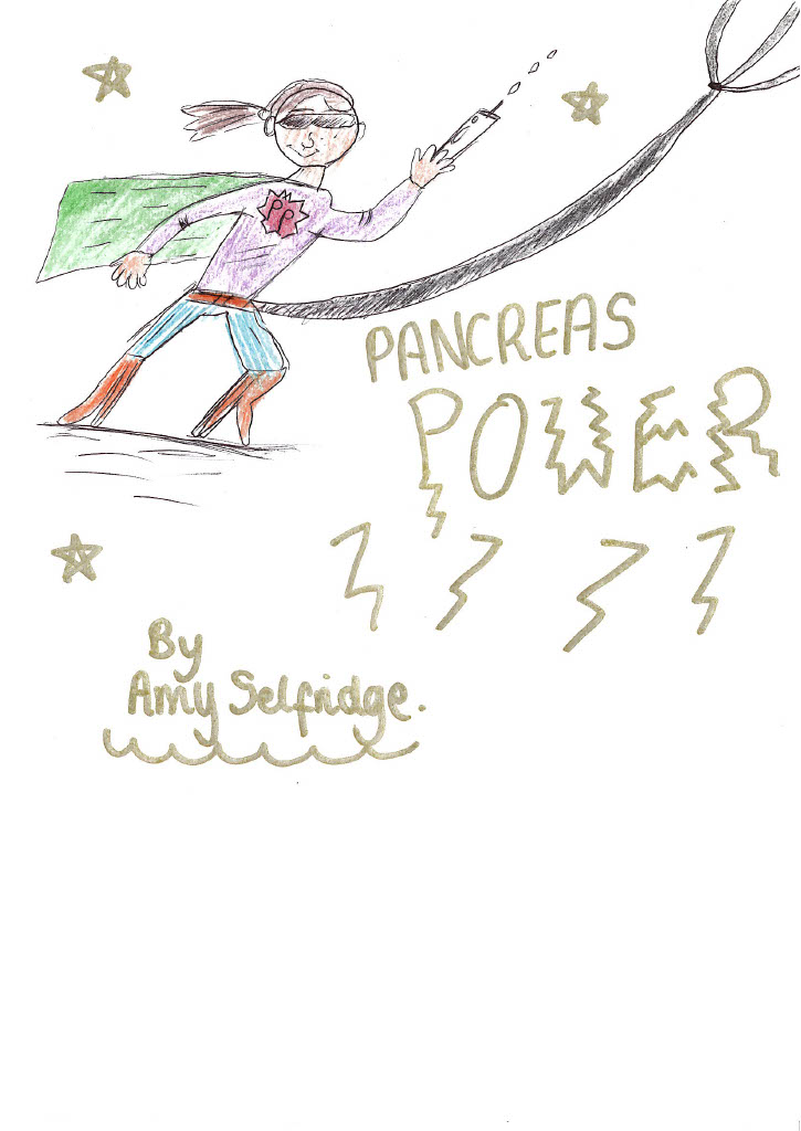 Amy's original artwork for Pancreas Power