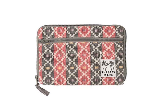 A threads for life bag. 