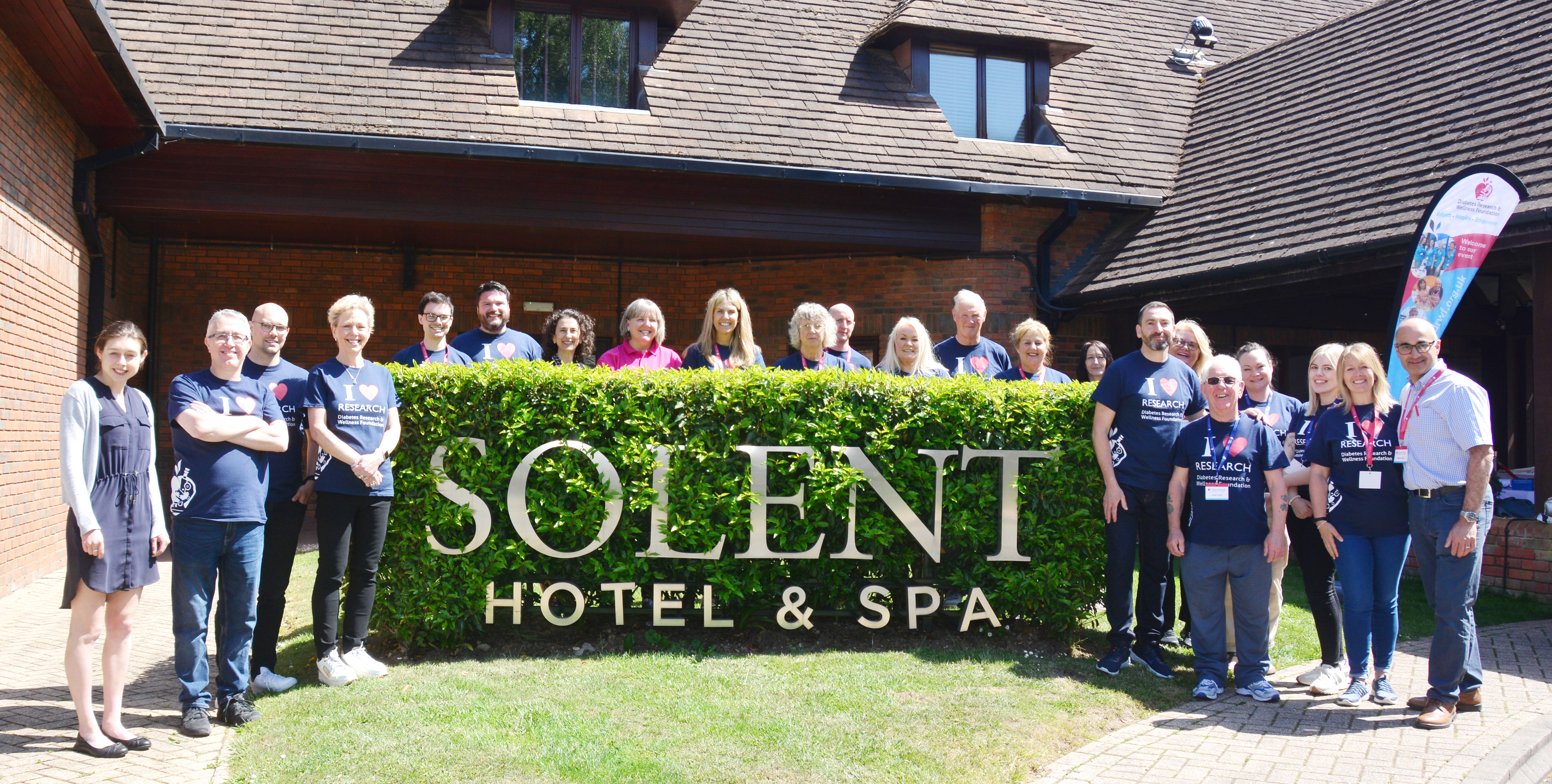 DRWF Staff Group Photo Wellness Day South 22