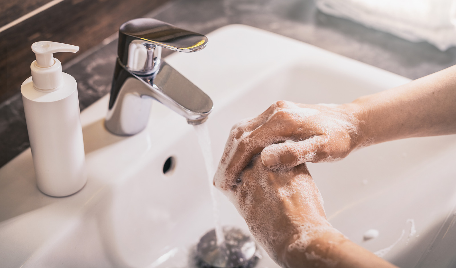 Demonstration Of Hand Washing
