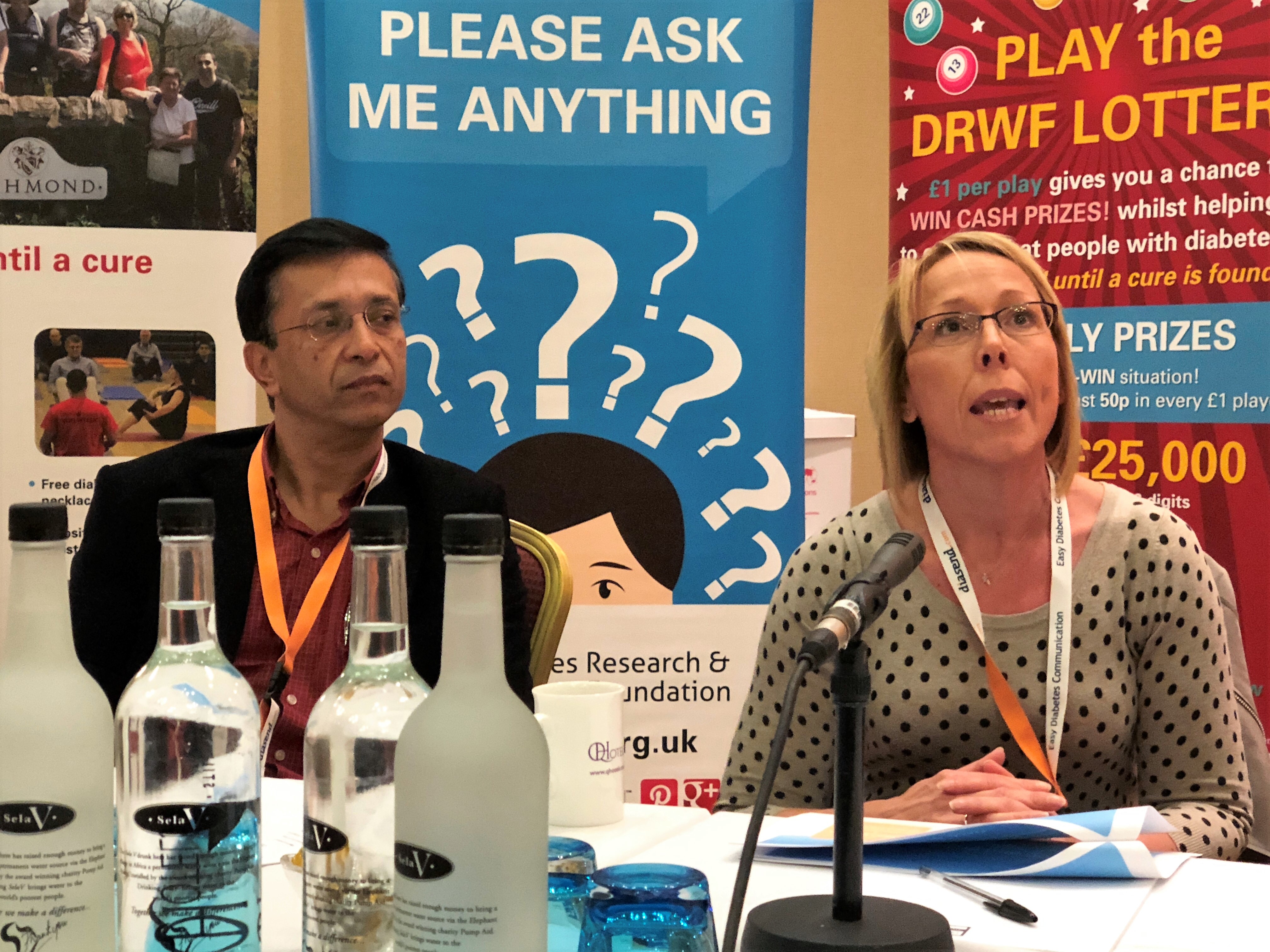 Dr Parijat De And Specialist Nurse Jo Lloyd